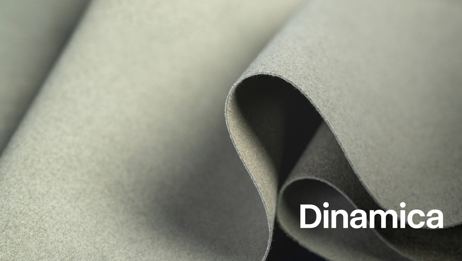 Close-up of a Sage Dinamica suede