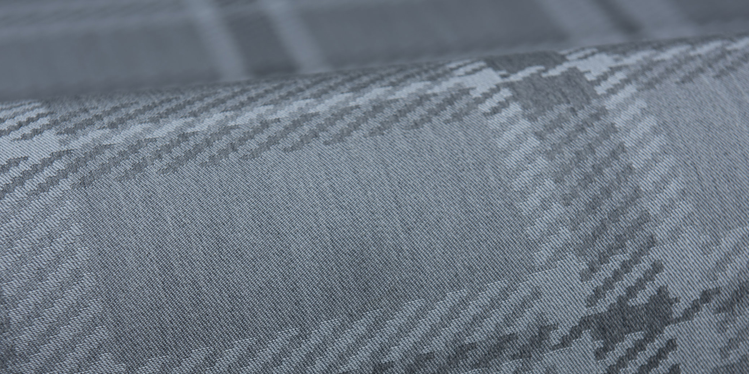 Close-up of a Sage textile